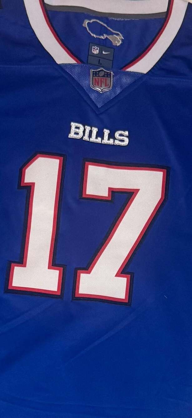 Nike Josh Allen Buffalo Bills #17 Royal Blue Game Jersey - Picture 5 of 5